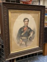 EDMUND HAVELL (1819-1894) PASTEL & WASH ''PORTRAIT OF CAPTAIN ROBERT HERBERT HEATH JARY - SIGNED