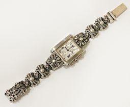 SILVER BRACELET WATCH - NEEDS REPAIR A/F