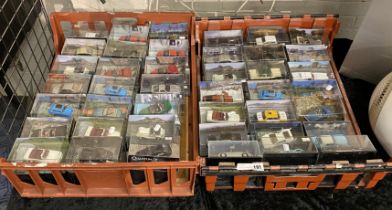 2 TRAYS OF JAMES BOND COLLECTORS CARS