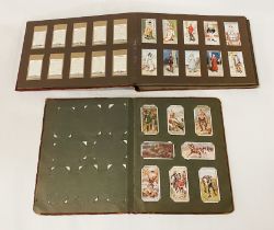 TWO CIGARETTE CARD ALBUMS