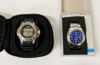 CASIO SPORT & ANOTHER CASIO WATCH, BOXED