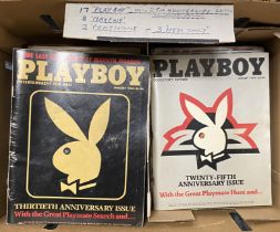 COLLECTION OF EARLY ADULT MAGAZINES INC PLAYBOY
