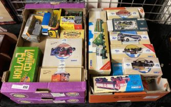 LARGE QTY OF OF BOXED CORGI & DINKY COLLECTORS CARS