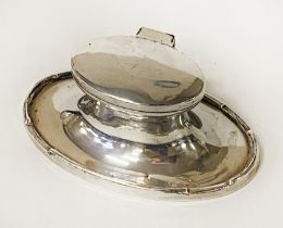 STERLING SILVER INKWELL