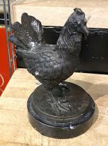 BRONZE COCKEREL - 19 CMS (H) APPROX