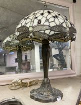 TIFFANY STYLE DRAGONFLY LAMP - 52 CMS (H) APPROX