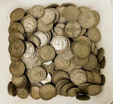 COLLECTION OF GEORGE V & GEORGE VI SILVER COINS