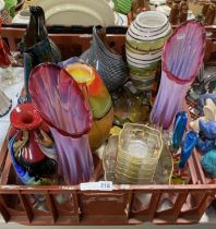 COLLECTION OF ART GLASS