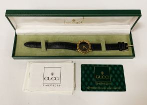 GUCCI BOXED LADIES WATCH WITH PAPERS