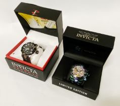 INVICTA DC WATCH & AN INVICTA BOXED RESERVE WATCH