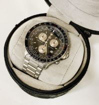 TAG HEUER PILOT 200M CHRONOGRAPH WATCH IN CASE