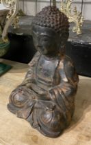 BRONZE CHINESE FIGURE - 22CMS (H) APPROX