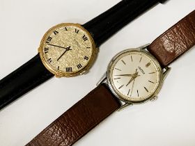 ROAMER GENTS WATCH MODEL NA47 (WORKING) WITH ANOTHER ROAMER GENTS WATCH ALSO WORKING