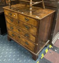GEORGIAN CHEST OF DRAWERS A/F