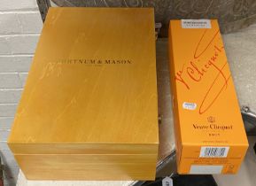 FORTNUM & MASON BOXED CHAMPAGNE IN CASE, VERVE CLIQUOT CHAMPAGNE