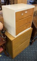 PAIR OF B. LIDEN 1960S CHEST OF DRAWERS