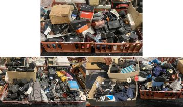 LARGE COLLECTION OF CAMERAS, LENSES ETC