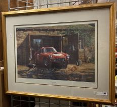 FERRARI 250 SLOB BY ALLAN FEARNLEY PRINT