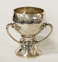 JAMES WAKELY & FRANK CLARK WHEELER SILVER TYG - 11OZS APPROX - 12.5CMS (H)