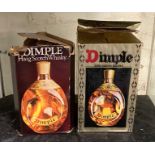 2 BOTTLES OF BOXED DIMPLE HAIG WHISKEY