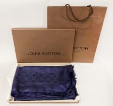 LADIES BOXED LOUIS VUITTON SHAWL