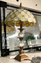 TIFFANY STYLE TABLE LAMP - 66 CMS (H) APPROX