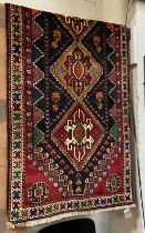 FINE SOUTH WEST PERSIAN QASHQAI RUNNER 280CMS X 90CMS