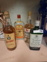 4 BOTTLES OF ALCOHOL