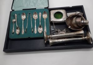 COLLECTION OF SILVER ITEMS