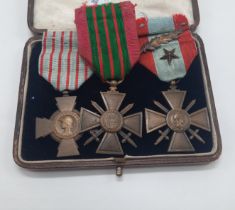 3 FRENCH MEDALS