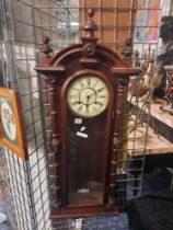 VICTORIAN VIENNA WALL CLOCK