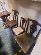 3 ANTIQUE CHAIRS