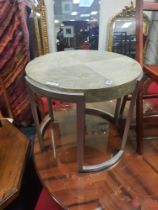 METAL OCCASIONAL TABLE