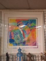 SIGNED LTD EDITION FRANK SINATRA LITHOGRAPH 265/450