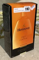 BOXED HENNESSEY COGNAC