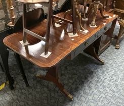 MAHOGANY SOFA TABLE