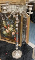 LARGE S/P CANDELABRA 98CMS (H) APPROX