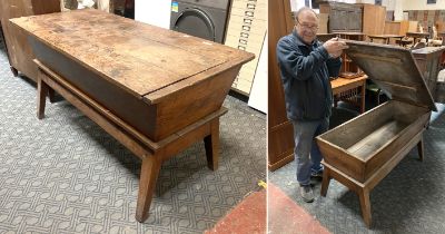 ANTIQUE DOUGH BIN