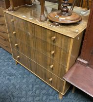 TEAK 4 DRAWER CHEST