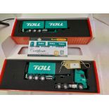 Tekno Road Ragers Road Ragers Cooee Australian Toll Mercedes Actros B double Container Set - GC - Bo