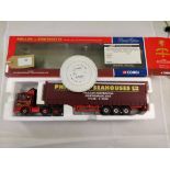 Corgi MAN F2000 Curtainside - Phillips (Seahouses) Ltd - GC - Box worn