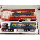 Corgi DAF CF Curtainside - Skeldons Transport - GC-Box good/sleeve slight wear