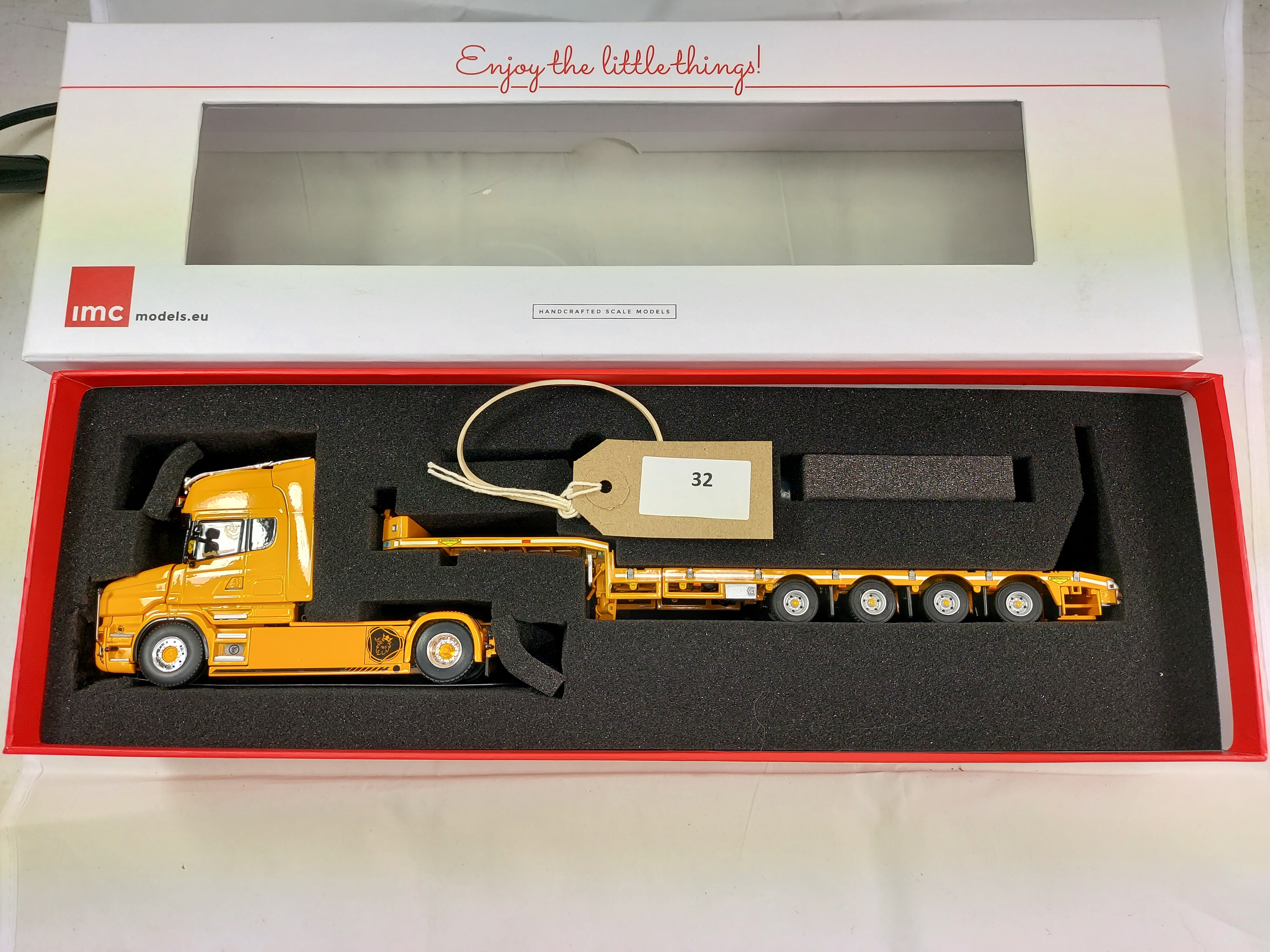 Tekno/IMC Scania T with Broshuis Trailer - Zimmermann - GC - wrong box