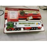 Corgi DAF XF Super Space Cab Fridge Trailer - Kinlochbervie Fishselling Co - VGC -Box good/sleeve wo