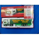 Corgi Scania R Series Topline Curtainside - Duncan Hill Ltd - VGC - Box ok