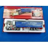 Corgi MAN TGX Vinyl Curtainside - James CC Ferguson - GC - Box good