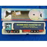 Corgi ERF ECT Olympic Curtainside - Richard Read Transport - GC - Box worn