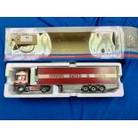 Corgi Scania Topline Fridge Trailer - Dennis Oates & Sons - GC - Box worn