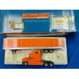 Sword Freightliner Century Class Tractor with Wabash HD Dry Goods Van - GC - Box worn