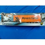 Cararama Scania & Trailer - Wyvern Cargo - Fair - Box worn